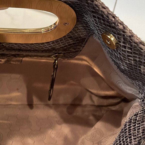 MICHAEL by Michael Kors python clutch - Picture 9 of 11